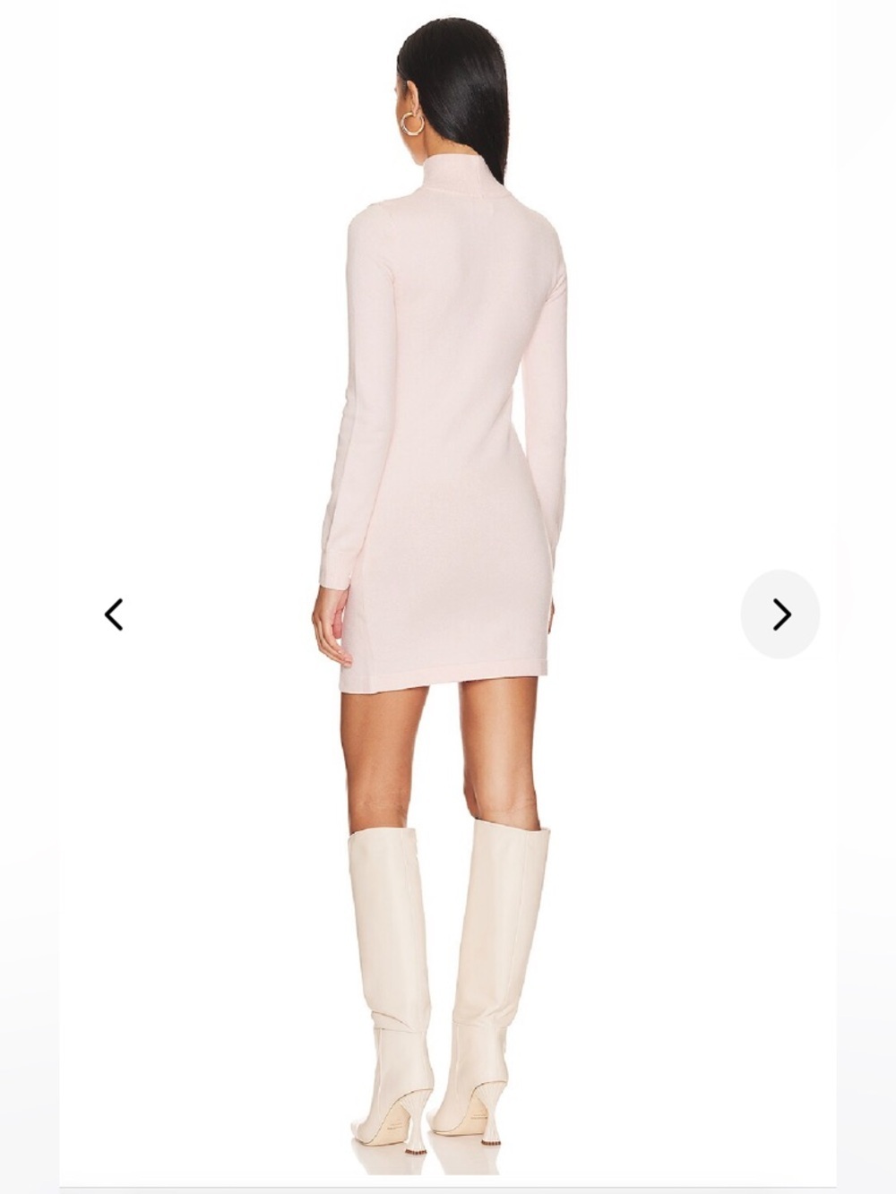 Lovers + Friends Tamarin Sweater Dress- New With Tags- Baby Pink- Small - Picture 11 of 12